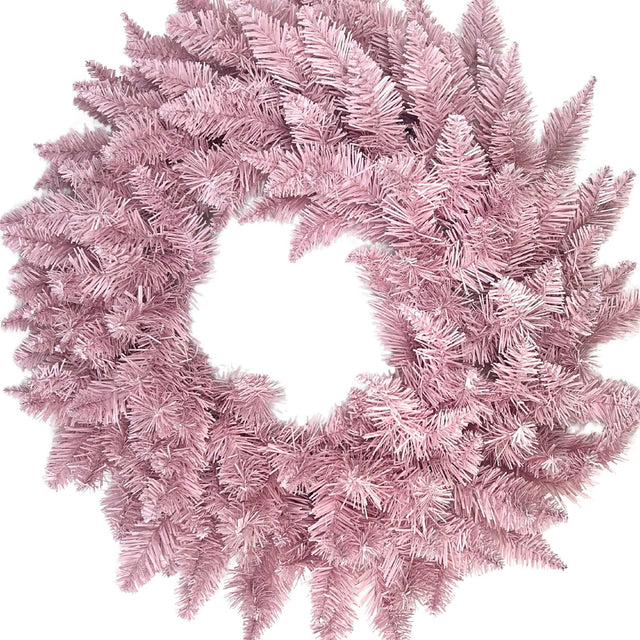24” Pastel Pink Wreath