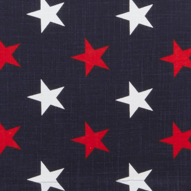 72" Patriotic Americana Stars Table Runner