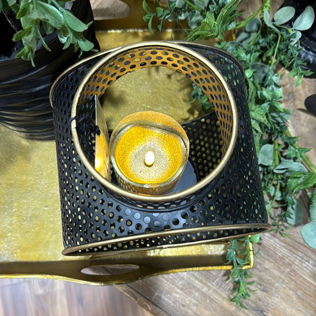 11" Round Pillar Candle Holder