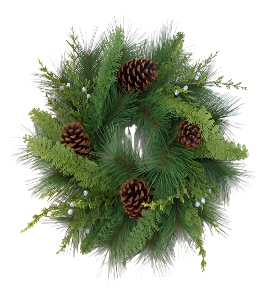 Juniper/Pine/Cone Christmas Decor