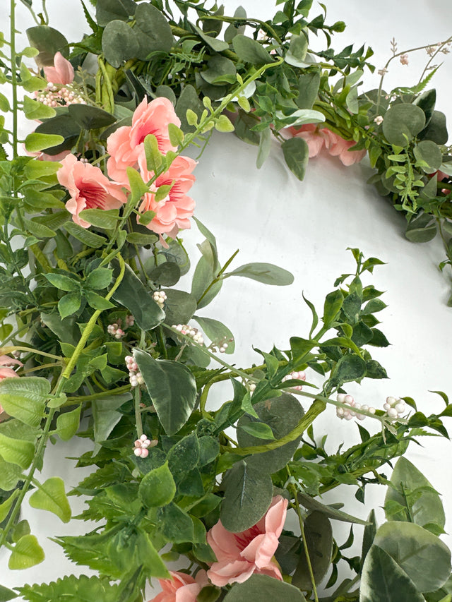 48” Spring Coral Garland