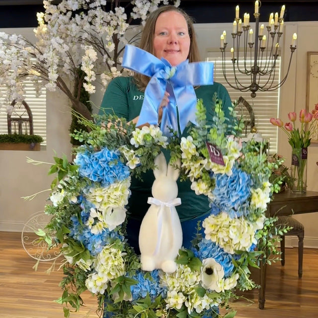 30" Hop Into Spring Designer Wreath