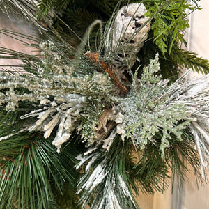 "On Thin Ice" Designer Wreath 24"