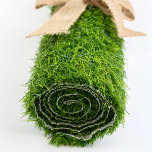 Faux Grass Table Runner | 12"x47"