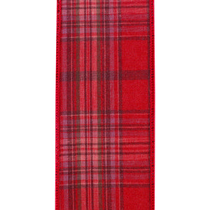 2.5" x 10YD Regents Plaid Wired Ribbon