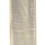 4"X5YDS Velvet Touch Deluxe Jewel Trim Metallic Backed Wired Edge Ribbon