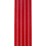 2.5"X50YDS Striped Linen Value Wired Edge Ribbon