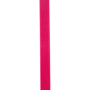 5/8"X5YDS Sequin Trimming Fuchsia & Lime Striped Edge Dupioni Deluxe Ribbon