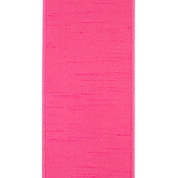 4"X5YDS Pink&White Asian Vista Chinoiserie Deluxe Wired Ribbon