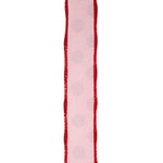 1.5" Dot Jumbo Deluxe Backed Wired Edge Ribbon l 10 Yards