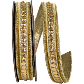 Jeweled Velvet Deluxe Ribbon, additional view