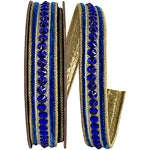 5/8"x5YDS Jeweled Velvet Deluxe Ribbon