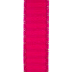 4" Metallic Bars Deluxe Wired Edge Ribbon l 5 Yards