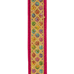 1.5"X5YDS Metallic Regal Splendor Deluxe Backed Wired Edge Ribbon