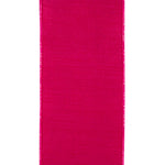 4"X10YDS Fuchsia&White Grand Diamond Dupioni Deluxe Wired Edge Ribbon