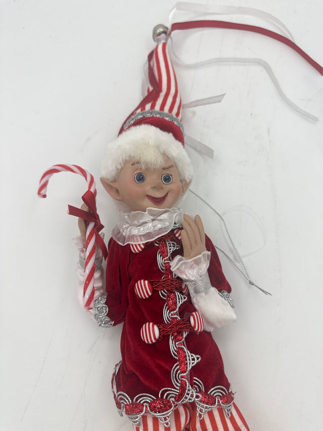 16" Red/White Candy Shop Elf