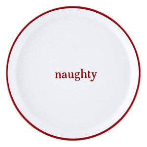 Face to Face Holiday Appetizer Plates, Set of 4