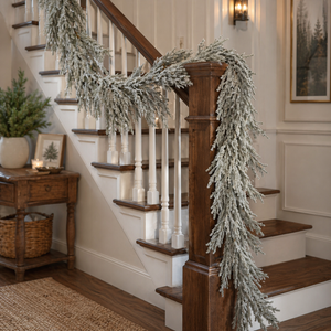 6' Frosted Pine Garland