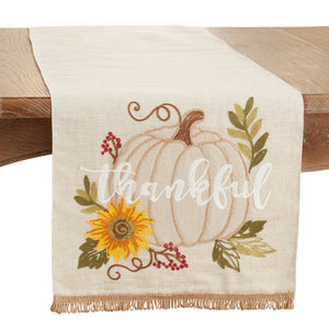 16"x70" Thankful Pumpkin Runner