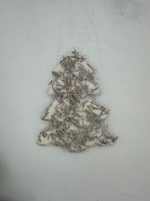 10” Winter Tree Ornament