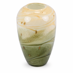 Multicolor Glass Decorative Vase