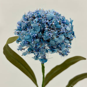 20" Wild Foam Allium Spray | Blue Cream Lavender Pink