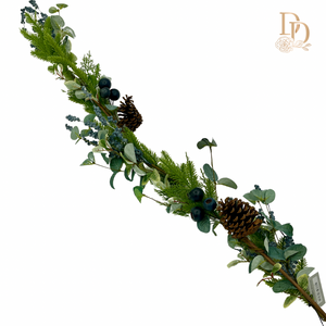 57" Blueberry/Pod Eucalyptus Cedar/Pine Garland