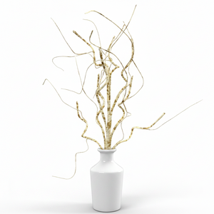 39" Frosted Birch Wrapped Branch