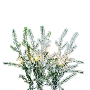 Frosted Norfolk Garland, additional view