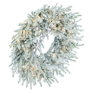 Frosted Norfolk Wreath, additional view