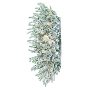 Frosted Norfolk Wreath, additional view