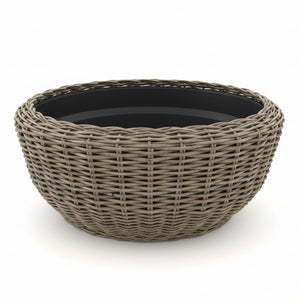 12" Wicker Planter /Christmas Tree Basket with Liner