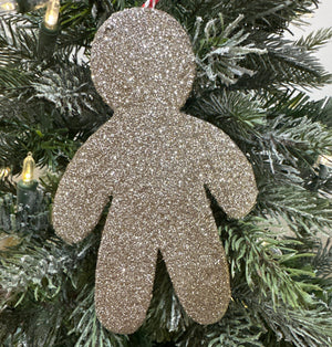 6.4" Gingerbread Man Ornament