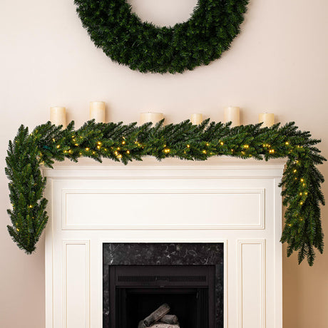 Camdon Fir Artificial Christmas Garland, additional view
