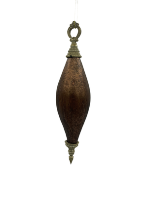 8-10" Copper Antique Finial Ornament