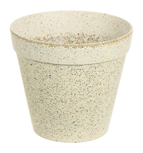5.91 inch Bamboo Fiber Biodegradable Planter, Two Colors