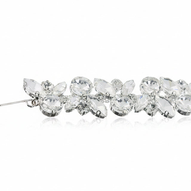 36" Clear Crystal Chain with Hooks