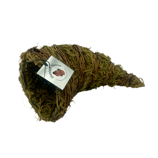 16" Vine/Moss/Twig Cornucopia
