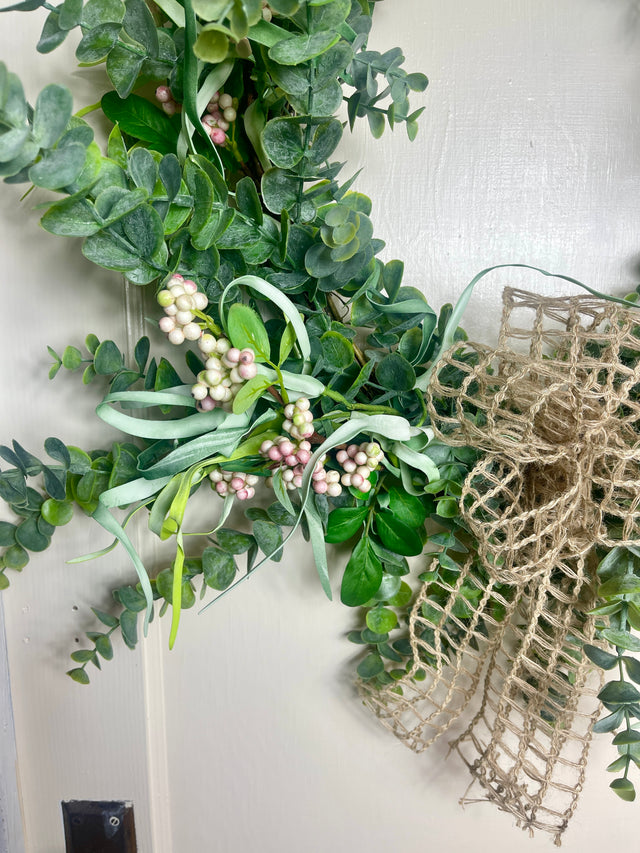 “Country Road” Designer Wreath 26"