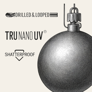 4" | 6" Champagne Pearl Seamless UV Ornament