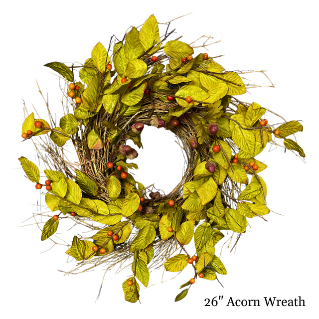 26" Acorn Wreath
