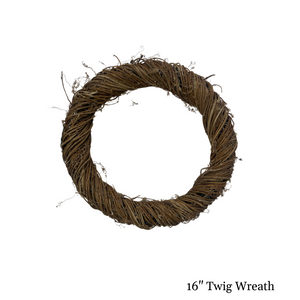 16” Twig Wreath