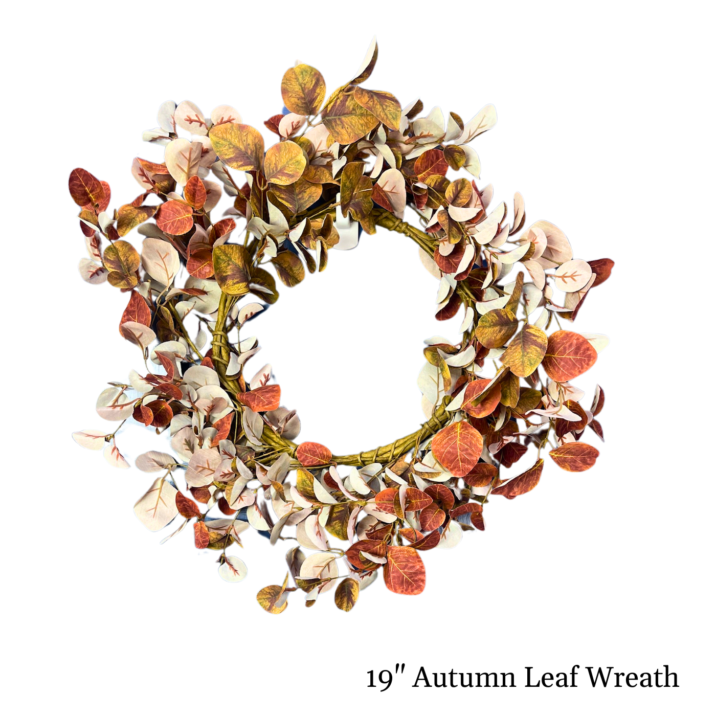 19" Autumn Leaf Wreath
