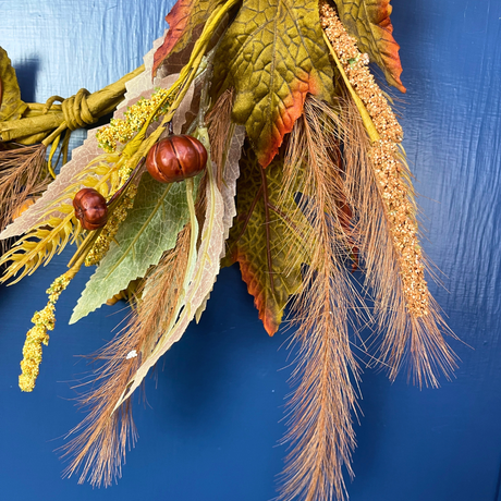 Mixed Foliage Wreath, additional view