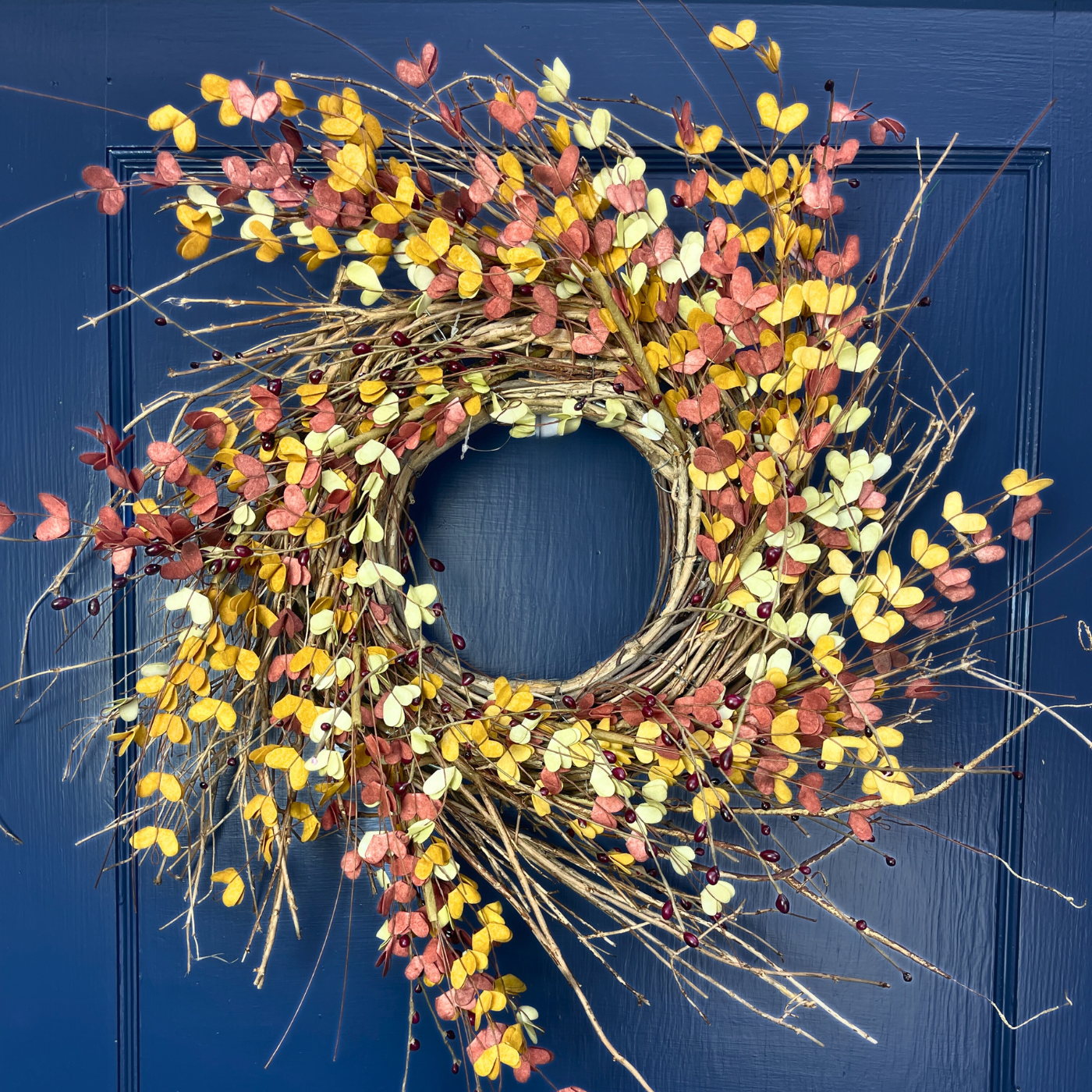 25" Fall Leaf Wreath