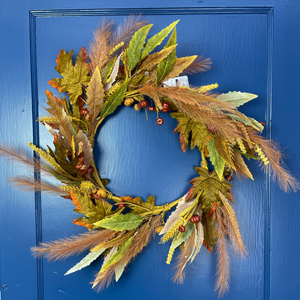 23” Mixed Foliage Wreath