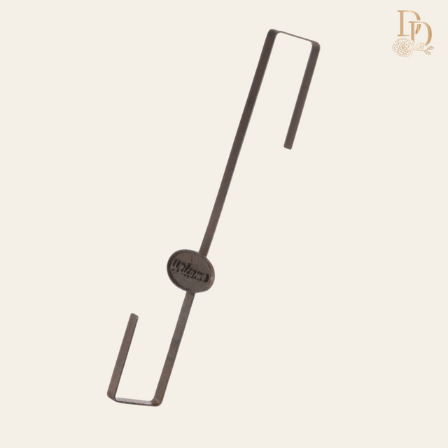 Welcome Door Wreath Hanger, Metal