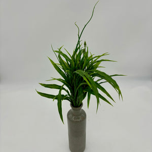 21" Green Flat Grass Bush