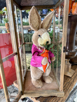 22" Sisal Bunny with Carrot