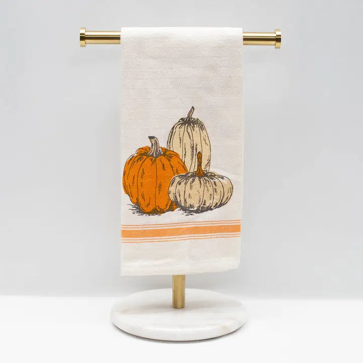 Bennett Pumpkin Fall & Thanksgiving Hand Towel 20"x28"